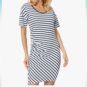 NWT SUNDRY STRIPED T-SHIRT DRESS Sz Small
